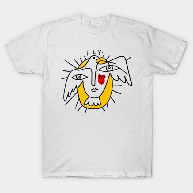 Picasso T-Shirt by Daria Kusto